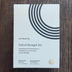 Nutrafol Shampoo and Conditioner Set - Travel Size